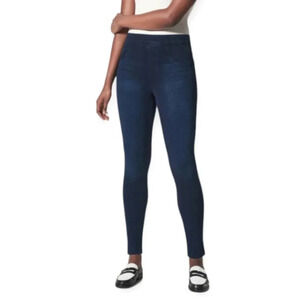 Spanx Jean-ish Ankle High Rise Jean Leggings in Twilight Rinse Medium (Fits 6-8)